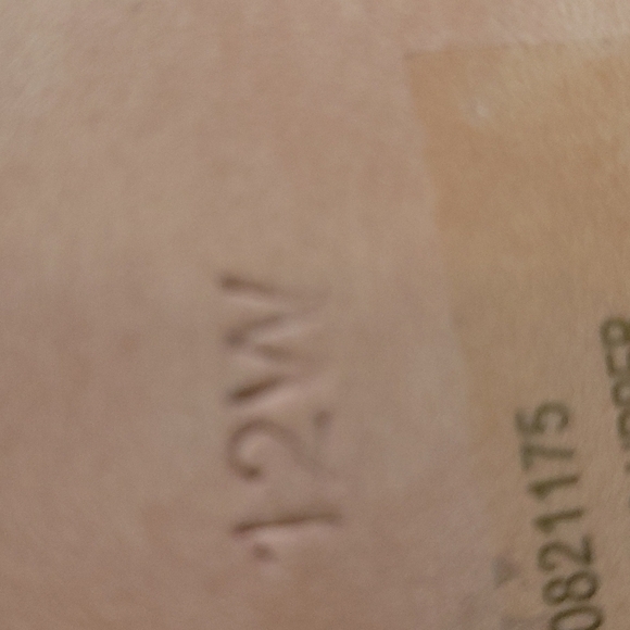 Torrid Wedge Sandals Size 12W Cream - Picture 9 of 11